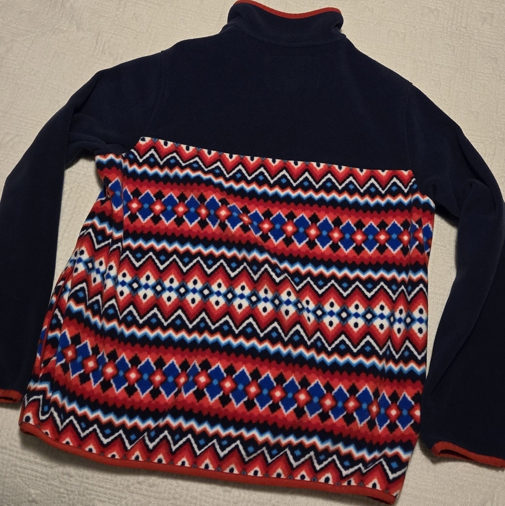Lands' End Southwestern Pattern Pullover, Size Sm… - image 5